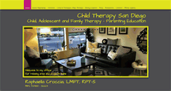 Desktop Screenshot of childtherapysandiego.com